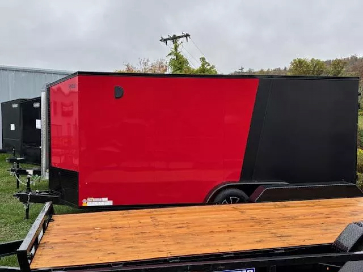 New 2026 Cargo Express KE-SE8416-070 SE Cargo / Enclosed Trailer 7X16 7K * RAMP * 7FT INTERIOR *