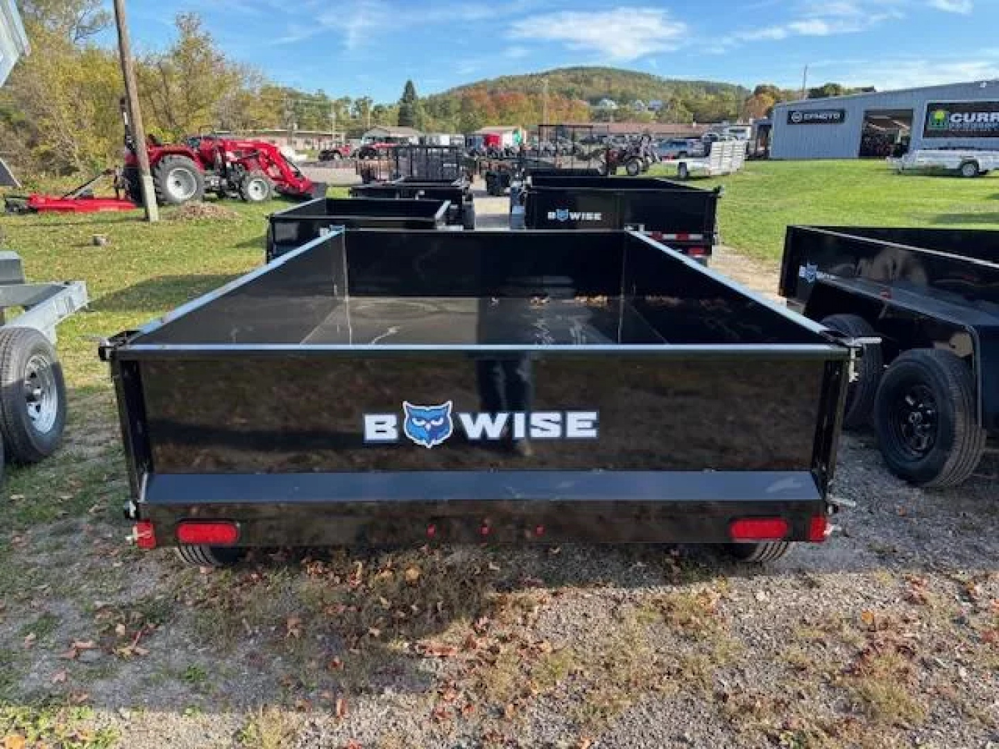New 2026 BWISE DTR610LP-7 Dump Trailer 6x10 7K * 1 PIECE GATE *