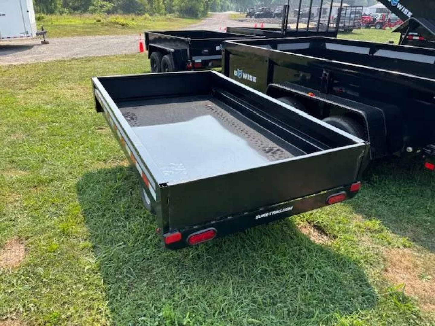 New 2026 Sure-Trac ST5408D-B-030 Utility Trailer * 4.5X8 3K * UTILITY DUMP *