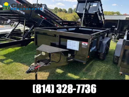 New 2026 BWISE DT612LP-LE-10 Dump Trailer *6X12 10K * LOW PROFILE * COMBO GATE * RAMPS *