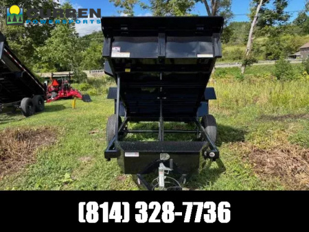 New 2026 Sure-Trac ST-DU6208-050 Dump Trailer * 5X8 5K * LOW PROFILE * BARN DOOR *