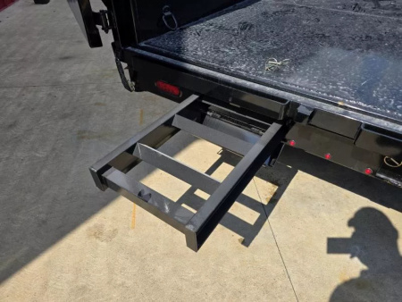 New 2026 Sure-Trac STBTL48214-BP-154 Dump Trailer * 7x14 15.4K * LOW PROFILE * TELESCOPIC * 4FT SIDES *