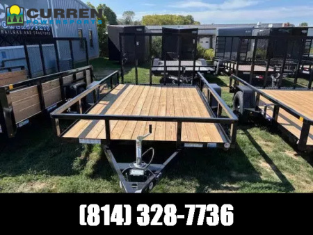 New 2026 Sure-Trac STUTT8212-BP-050 Utility Trailer 7X12 5K