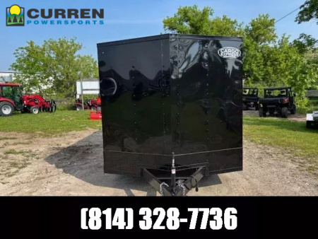 New 2025 Cargo Express KE-DXC10218-070 EX DLX CAR Cargo / Enclosed Trailer * 8.5X18 7K BLACKOUT * 7FT INTERIOR * RAMP *