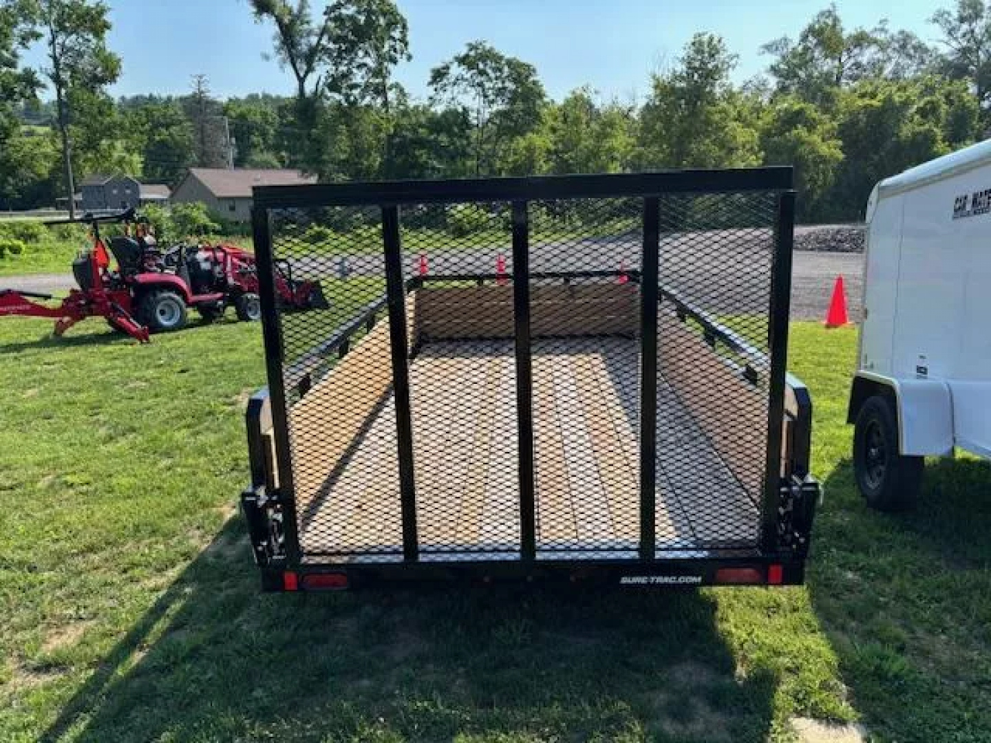 New 2025 Sure-Trac ST7212HST-B-030 Utility Trailer 6X12 3K