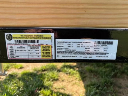 New 2025 Sure-Trac ST7212HST-B-030 Utility Trailer 6X12 3K