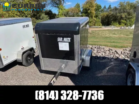 New 2025 Car Mate Trailers CM406CC CUSTOM CARGO Cargo / Enclosed Trailer 4X6 2K * BARN DOOR *