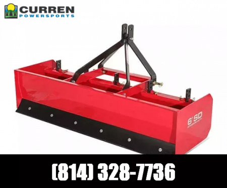 New 2025 Mahindra BSASD6 Attachment * BOX SCRAPER SD * 6FT *