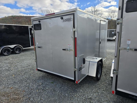 New 2025 Cargo Express KE7210STSV-030 EX DLX Cargo / Enclosed Trailer 6X10 3K * RAMP * 6FT INTERIOR *
