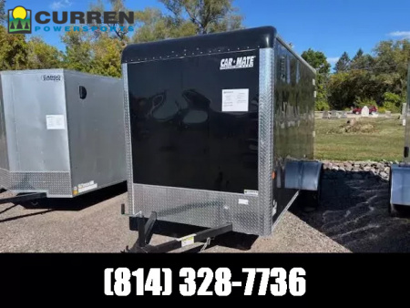 New 2025 Car Mate Trailers CM612EC SPORTSTER Cargo / Enclosed Trailer 6X12 3K * RAMP * 6.5FT INTERIOR *