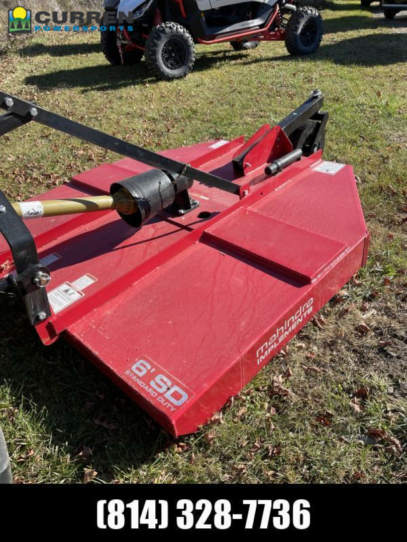 New 2024 Mahindra RCASD6SC Attachment * ROTARY CUTTER SD * 6FT SC *