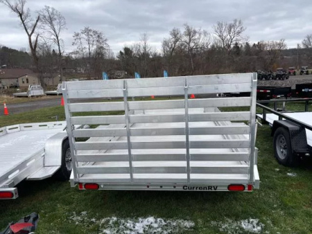 New 2025 Aluma 7712H-S-TG Utility Trailer 6.5X12 3K * 12" SOLID SIDES * 4 TIE DOWN LOOPS * SWIVEL TONGUE JACK *