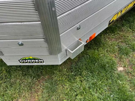 New 2025 Aluma 7712H-S-TG Utility Trailer 6.5X12 3K * 12" SOLID SIDES * 4 TIE DOWN LOOPS * SWIVEL TONGUE JACK *