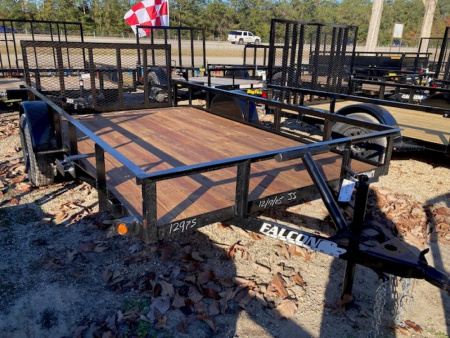 New 2026 Falcon Trailers 6.05x12 SA Utility Trailer
