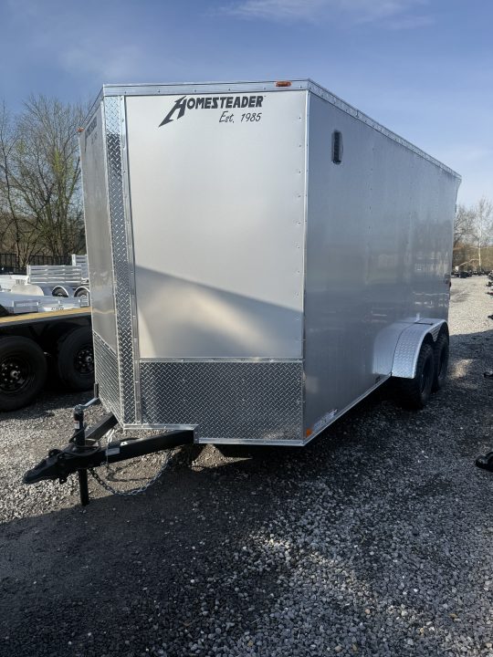 New 2026 Homesteader 7x16IT V-Nose - 7' Interior - REAR SPOILER - OHV/OVERLAND PKG