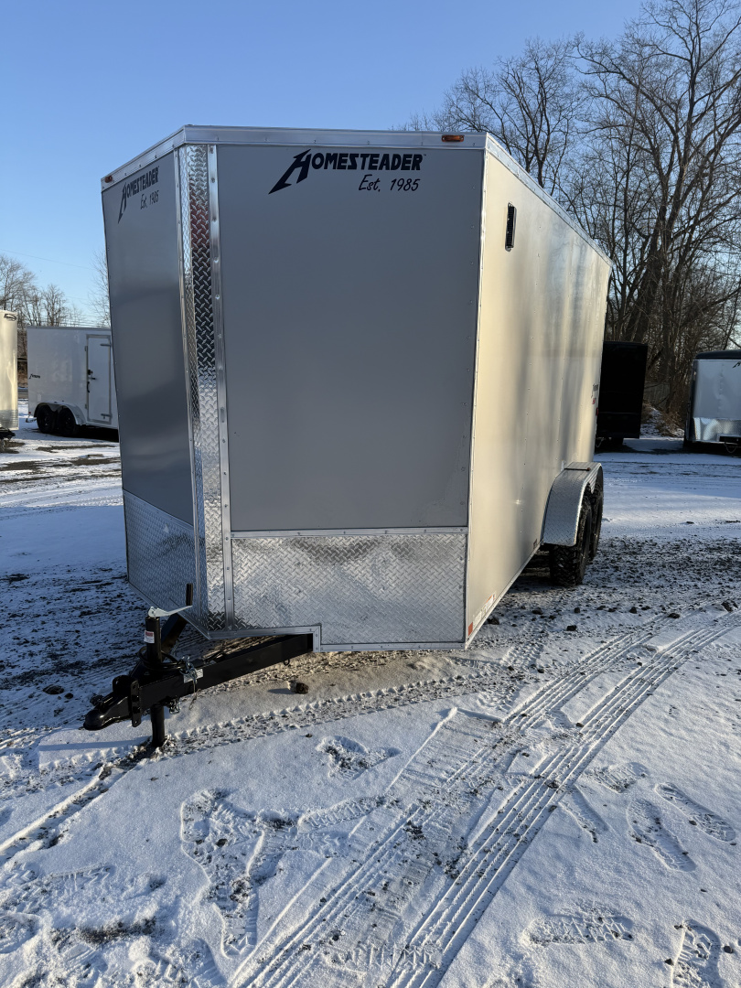 New 2026 Homesteader 7x16IT V-Nose - 7' Interior - REAR SPOILER - OHV/OVERLAND PKG