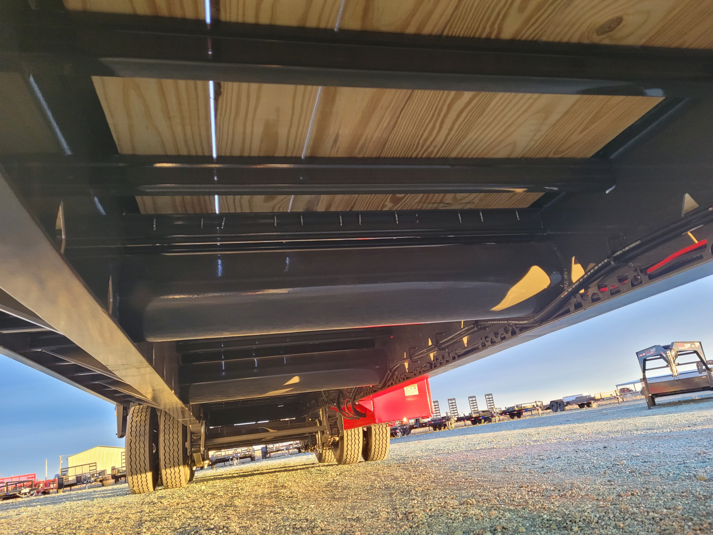 New 2026 Buckshot 102"X34' Gooseneck Hydraulic Dovetail Trailer