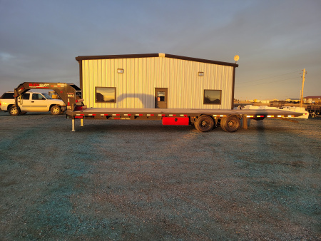 New 2026 Buckshot 102"X34' Gooseneck Hydraulic Dovetail Trailer