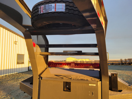 New 2026 Buckshot 102"X34' Gooseneck Hydraulic Dovetail Trailer