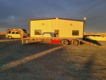 New 2026 Buckshot 102"X34' Gooseneck Hydraulic Dovetail Trailer