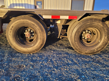 New 2026 Buckshot 102"X34' Gooseneck Hydraulic Dovetail Trailer