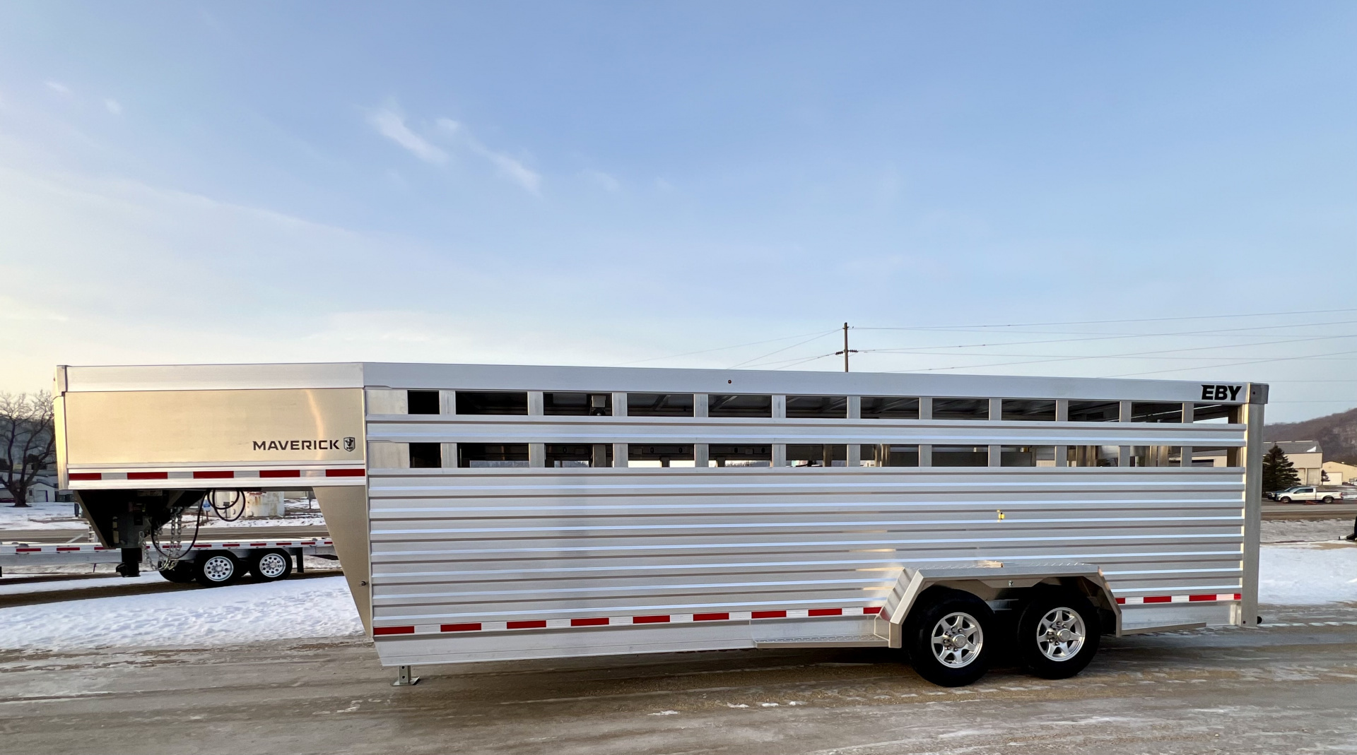 New 2026 EBY Maverick Stock Trailer