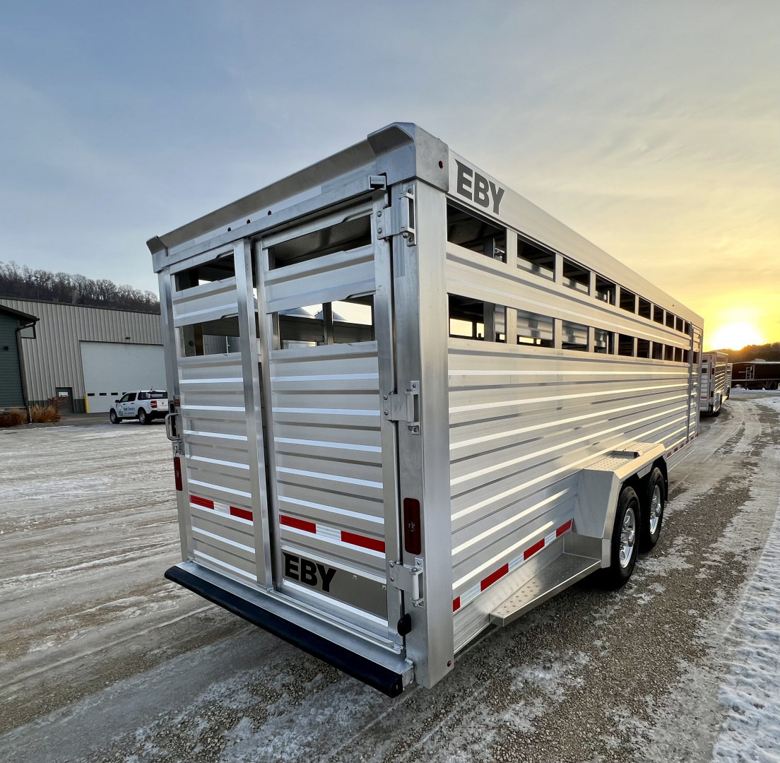New 2026 EBY Maverick Stock Trailer
