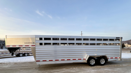 New 2026 EBY Maverick Stock Trailer