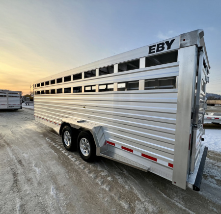 New 2026 EBY Maverick Stock Trailer