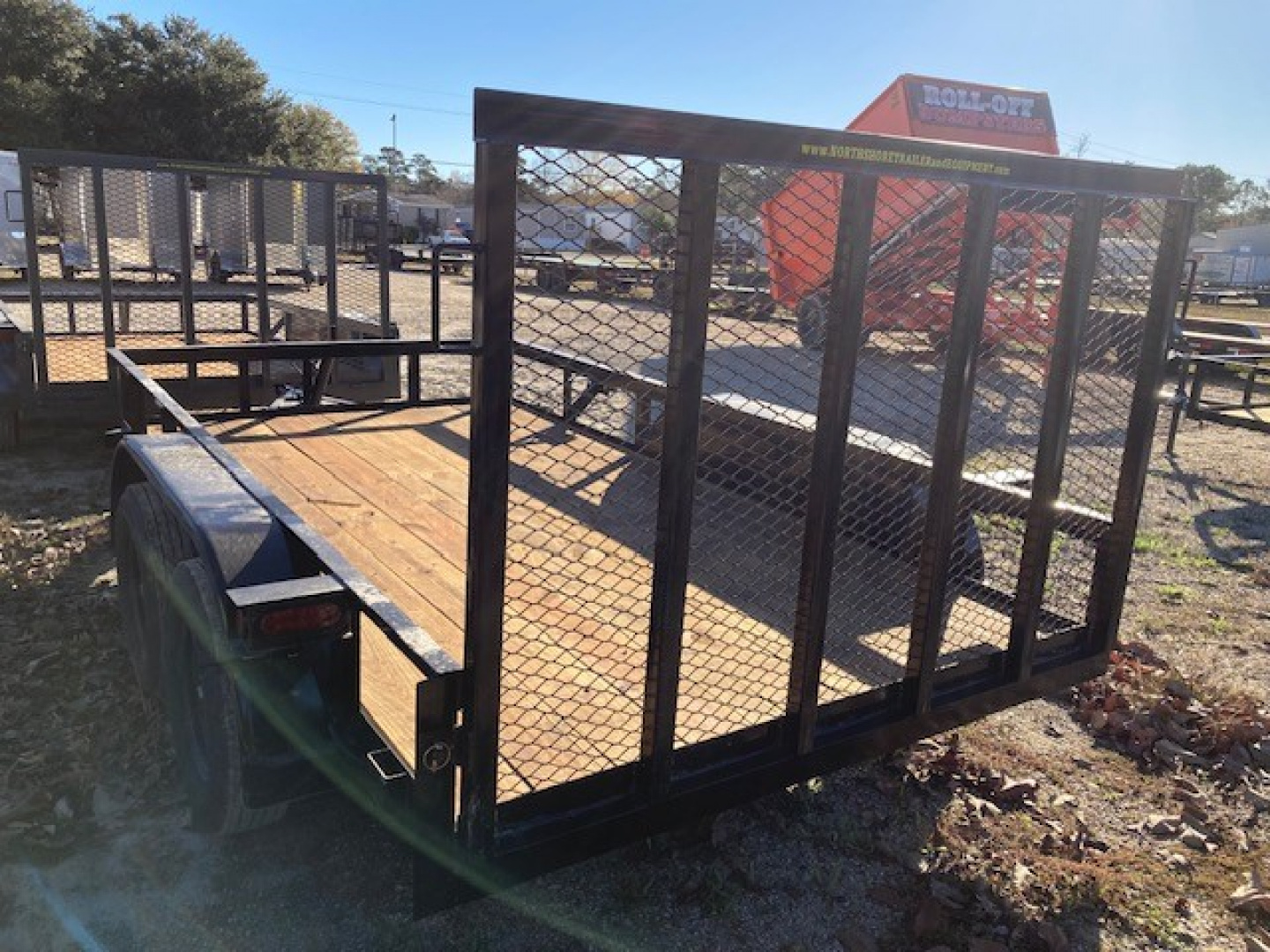 New 2026 Falcon Trailers 6.05x12 TA Std Dty Utility Trailer