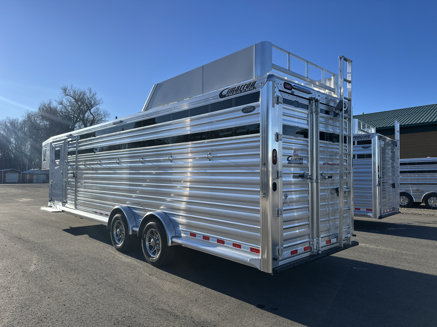 New 2026 Cimarron Winstar 6 Horse with Dual Man Doors