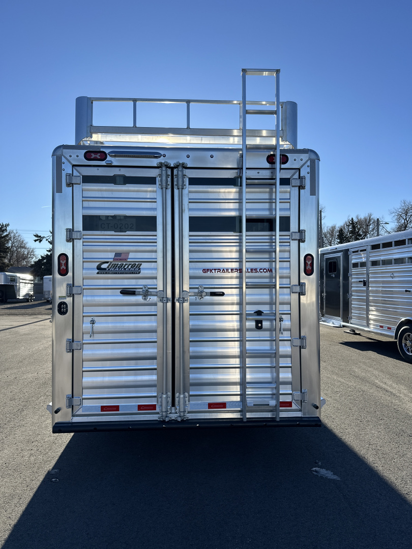 New 2026 Cimarron Winstar 6 Horse with Dual Man Doors