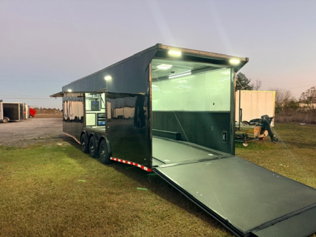 New 2026 Rock Solid Cargo 8.5x32 Triple Race Super Sport Car / Racing Trailer