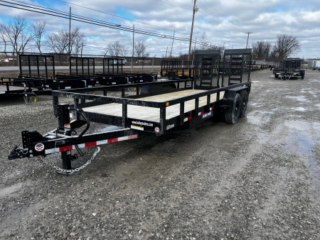 New 2026 Sure-Trac 7x20 Tube Top 14K Utility Trailer