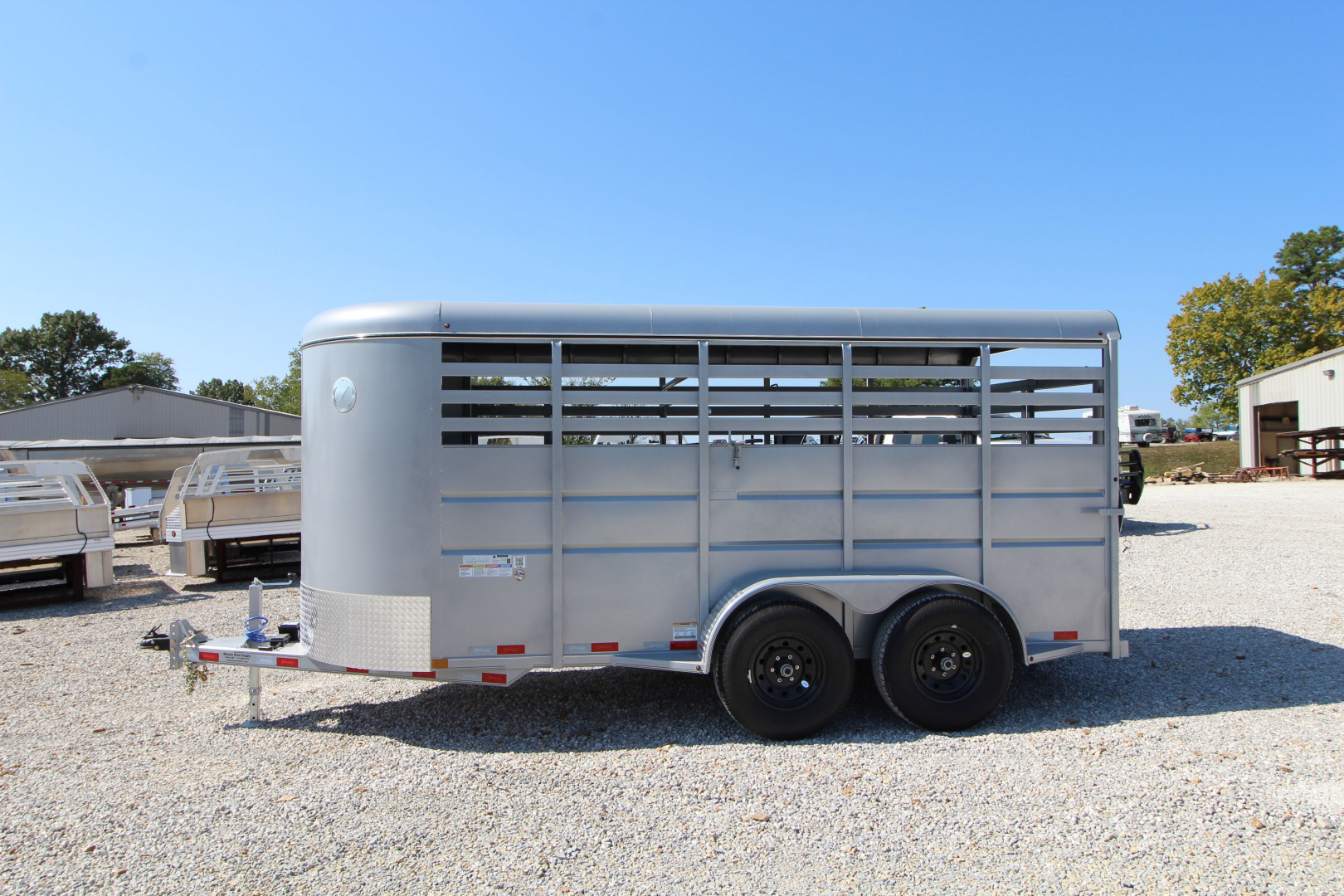 New 2024 Delco Trailers S816 Stock / Stock Combo Trailer