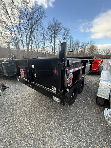 New 2026 Homesteader 6x10 Deckover Dump - 10k - Barn Door Rear - CURBSIDE DROP ONLY