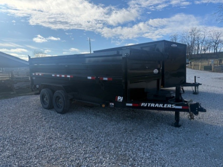 Used 2024 PJ Trailers DM 83x16 High Side Dump Trailer