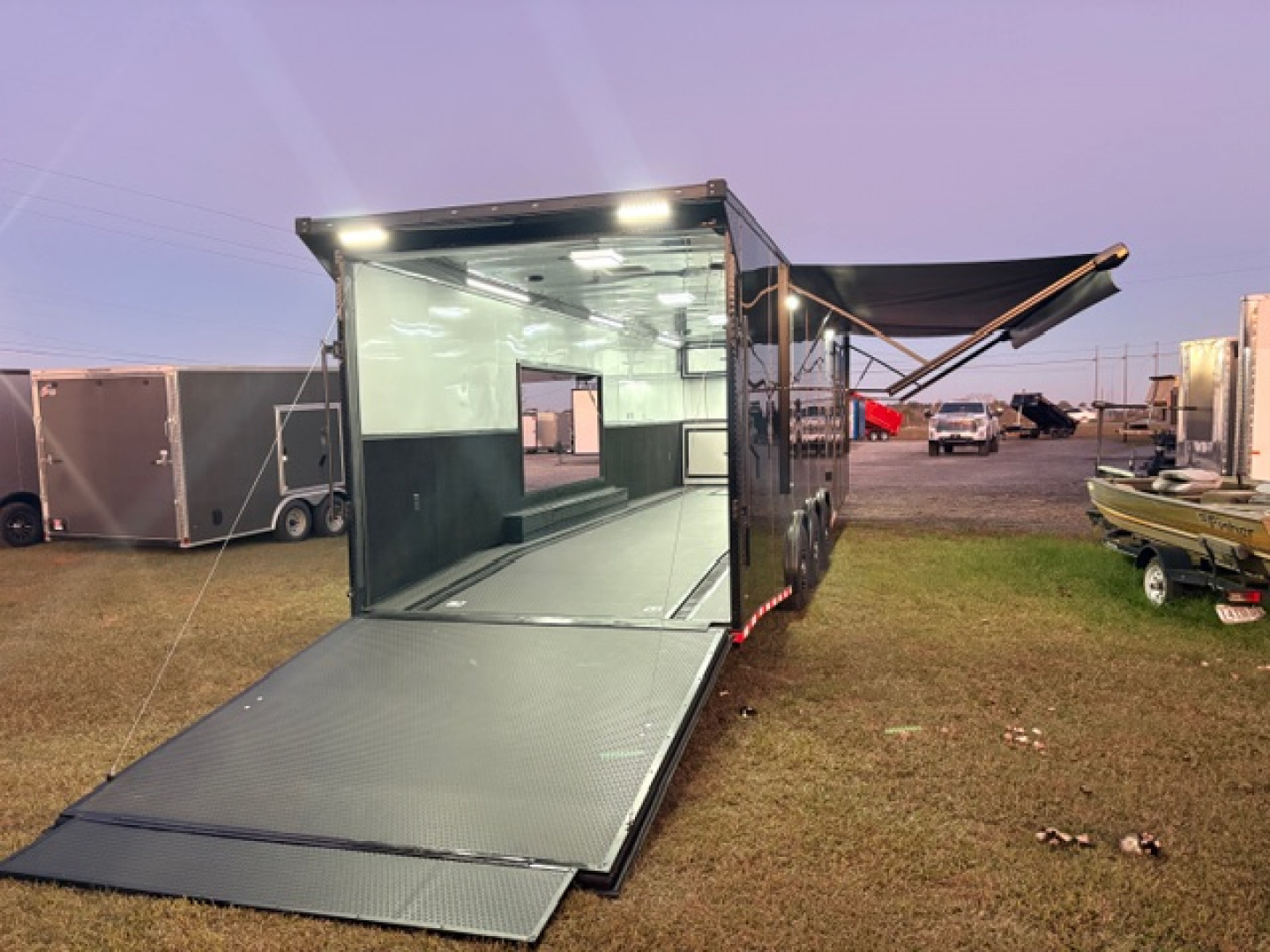 New 2026 Rock Solid Cargo 8.5x32 Triple Race Super Sport Cargo / Enclosed Trailer