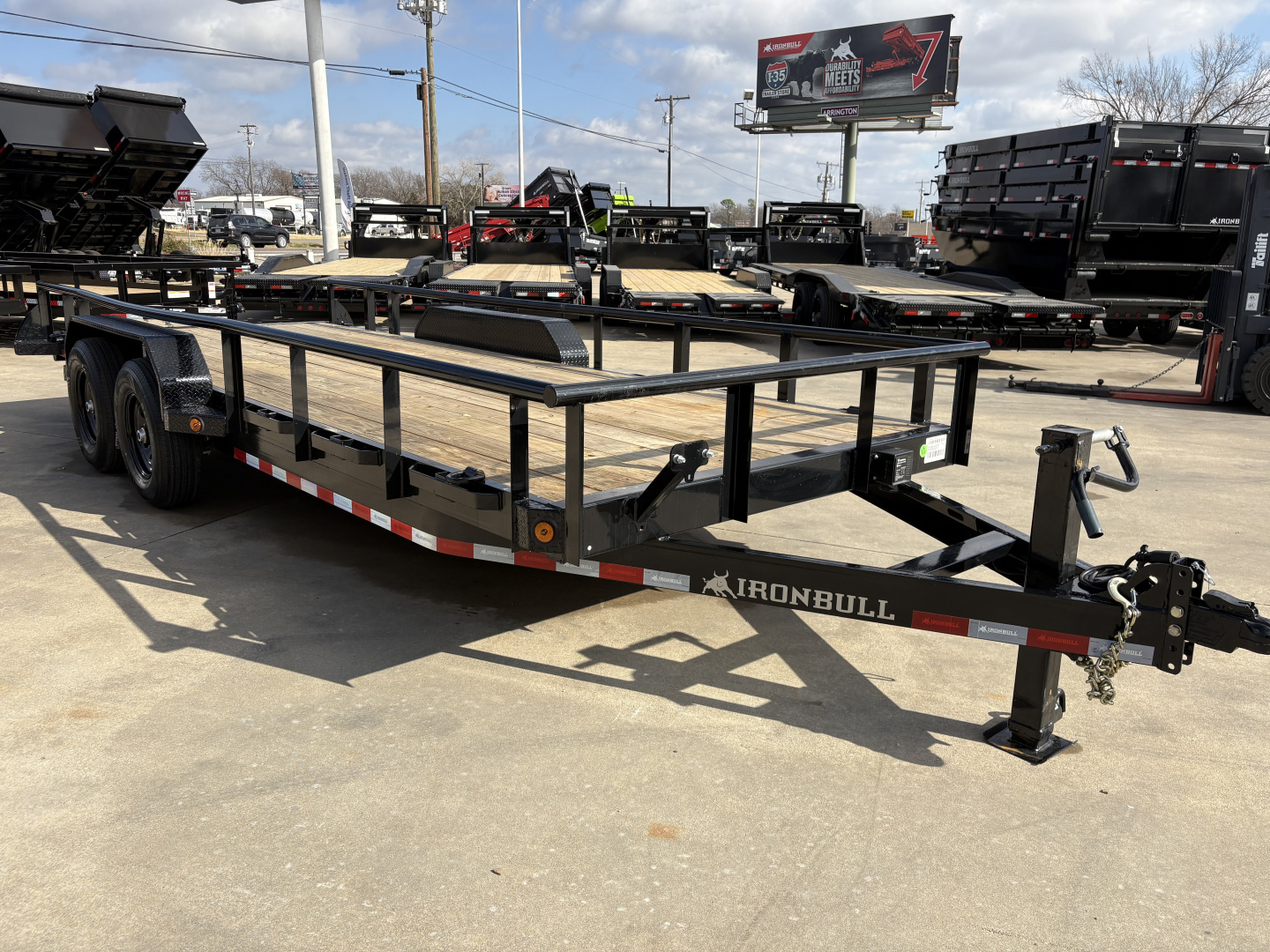 New 2026 Iron Bull ETB 83X20 Equipment Trailer