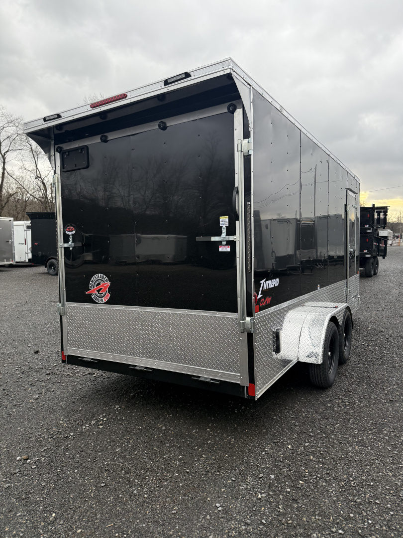 New 2026 Homesteader 7x16IT V-Nose - 7' Interior - BLACK - OHV PKG.