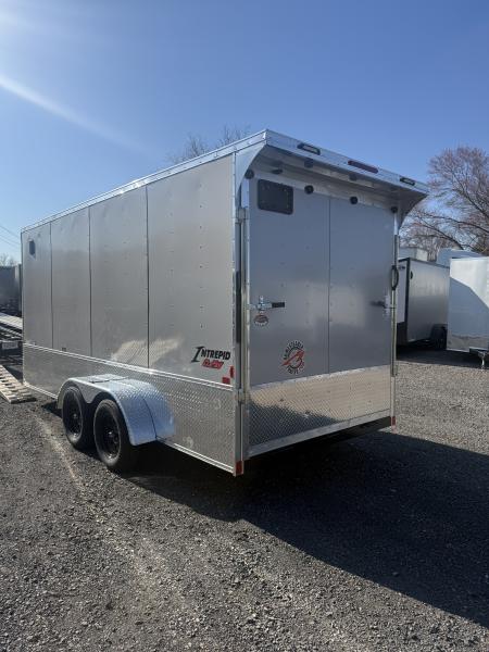 New 2026 Homesteader 7x16IT V-Nose - 7' Interior - SILVER - OHV PKG. ATV/UTV TRAILER
