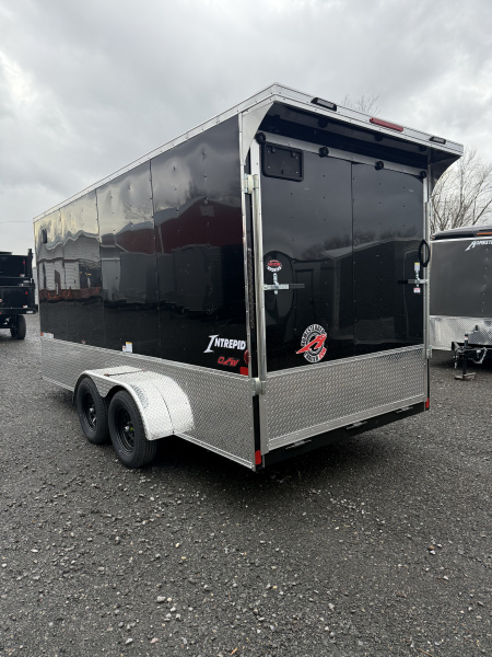 New 2026 Homesteader 7x16IT V-Nose - 7' Interior - BLACK - OHV PKG.