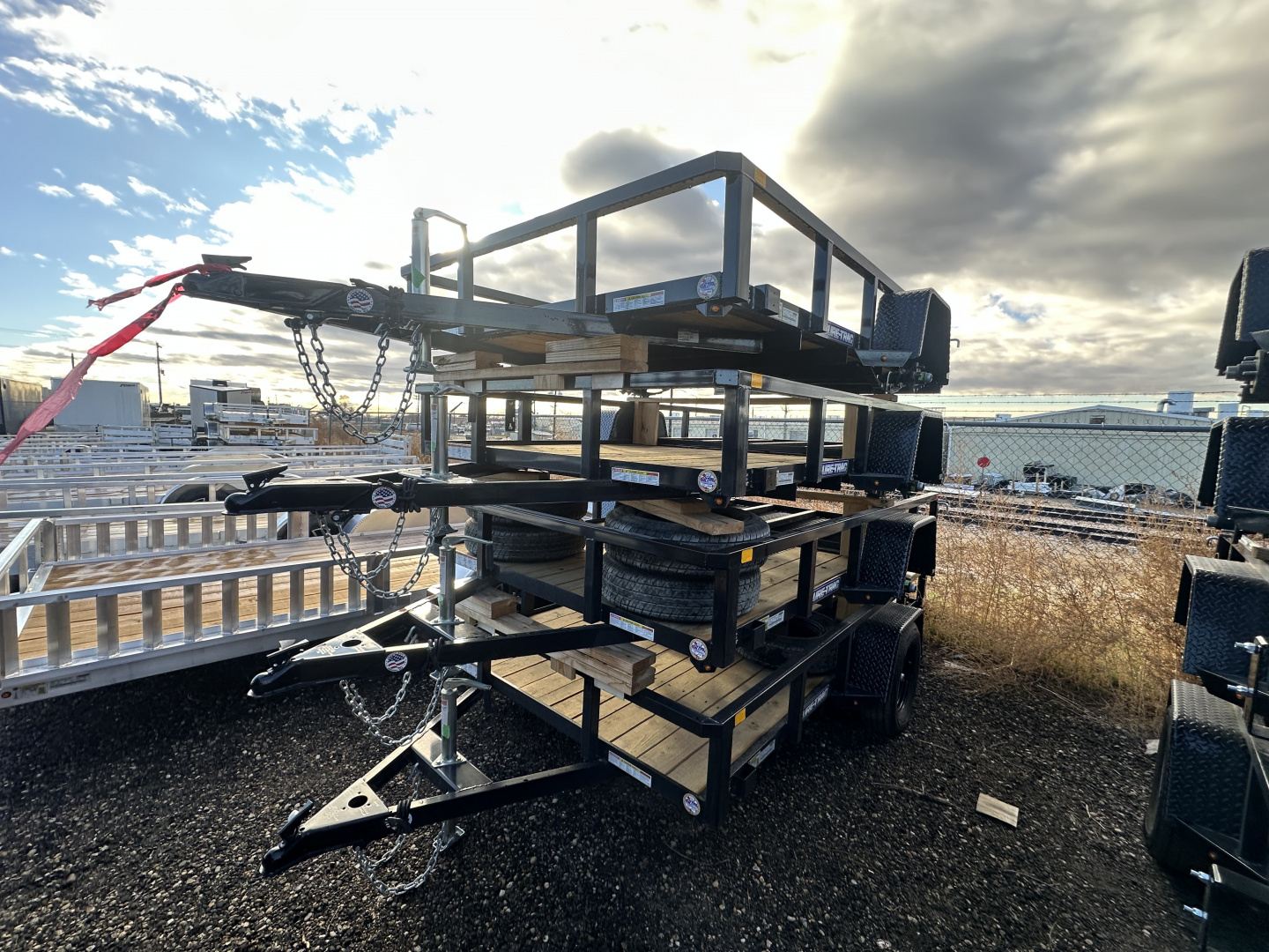 New 2026 Sure-Trac 6X10 3k Utility Trailer