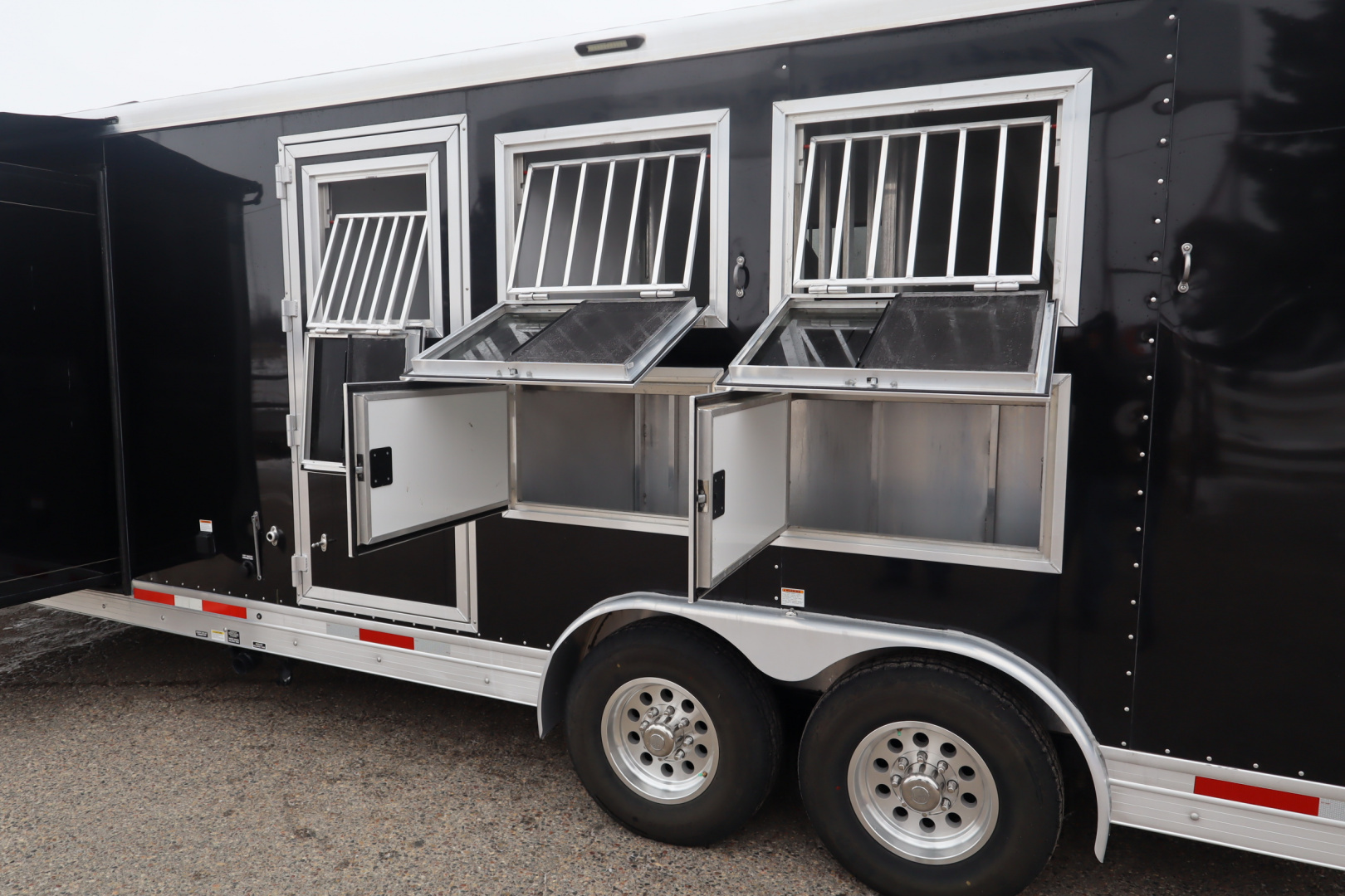 Used 2022 SMC 3 Place LQ W/Slide Horse Trailer