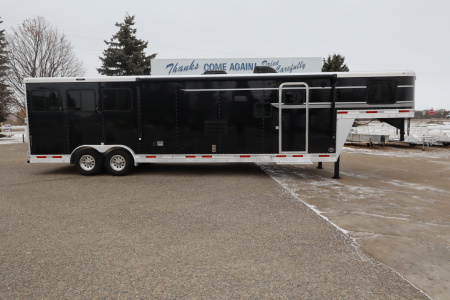 Used 2022 SMC 3 Place LQ W/Slide Horse Trailer