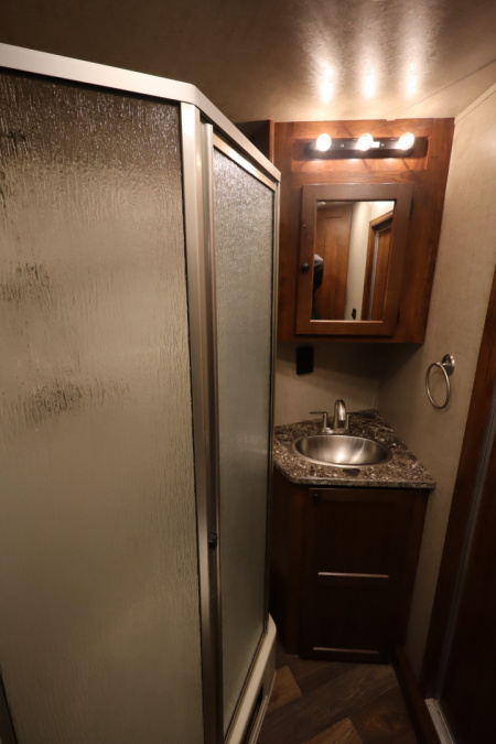 Used 2022 SMC 3 Place LQ W/Slide Horse Trailer