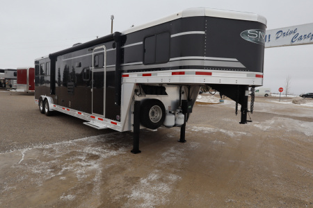 Used 2022 SMC 3 Place LQ W/Slide Horse Trailer