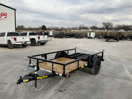 New 2026 Big Tex 60 x10' BP Single Axle Utility Trailer – 30SA