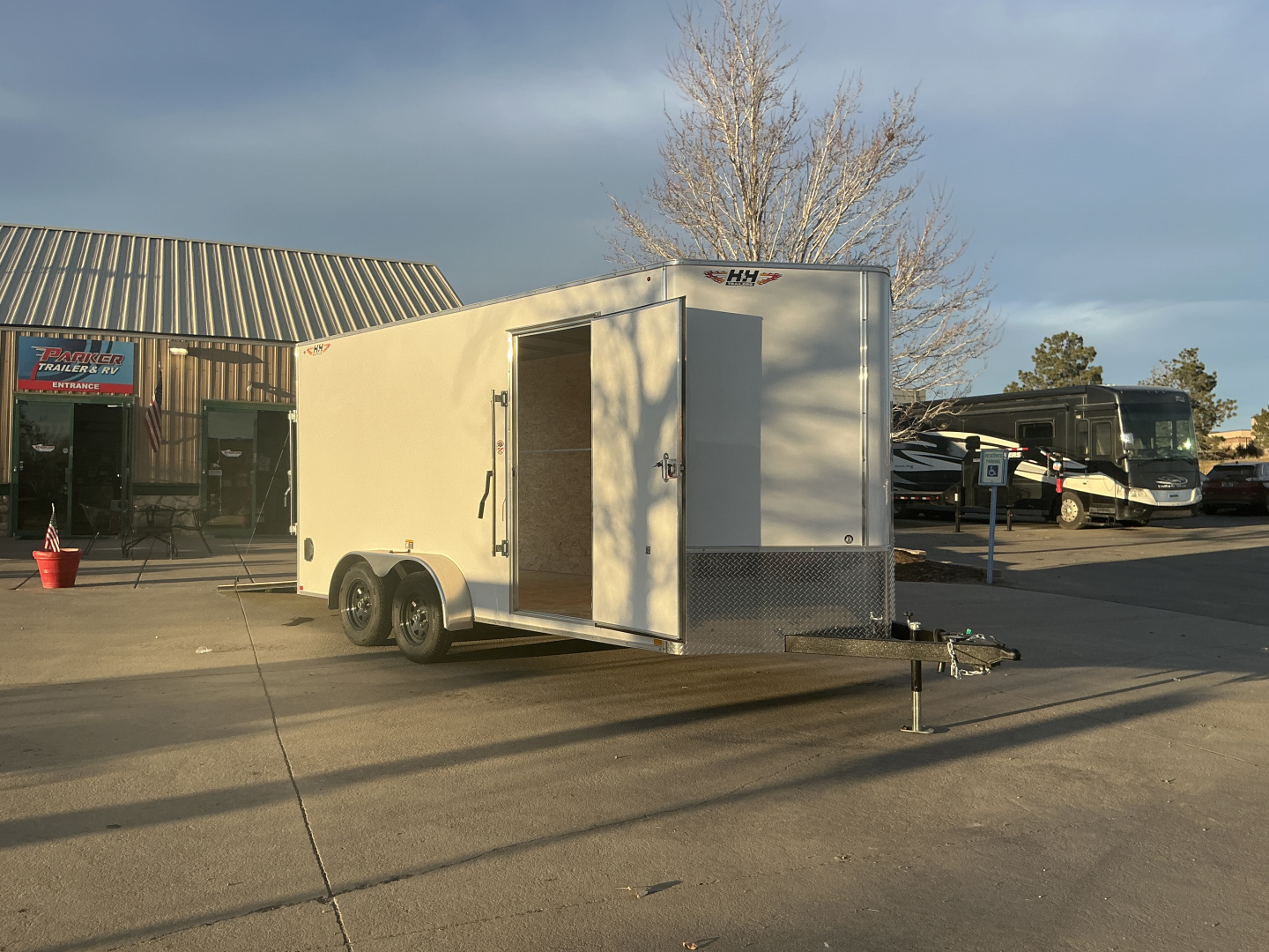New 2025 H&H Trailers H8416TFTV-070 Cargo / Enclosed Trailer