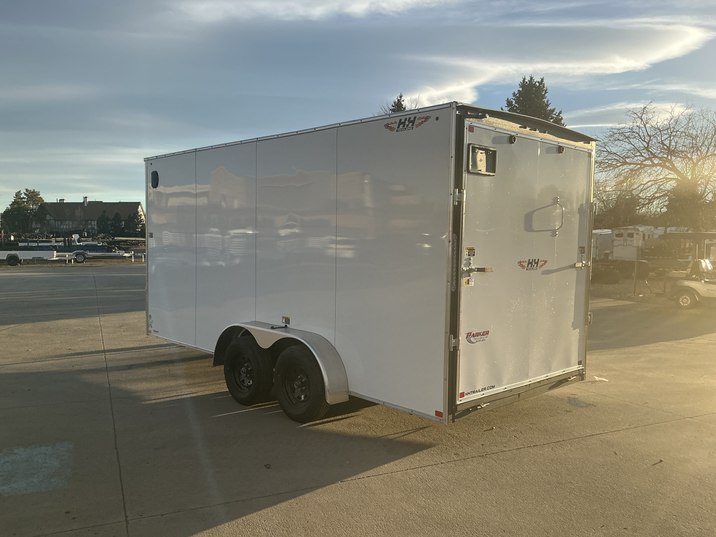 New 2025 H&H Trailers H8416TFTV-070 Cargo / Enclosed Trailer